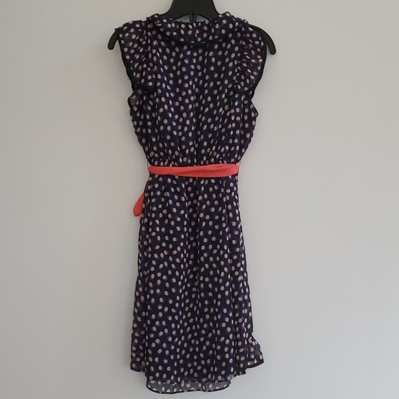H&M Polkadot chiffon ruffle dress NWT - Picture 2 of 8